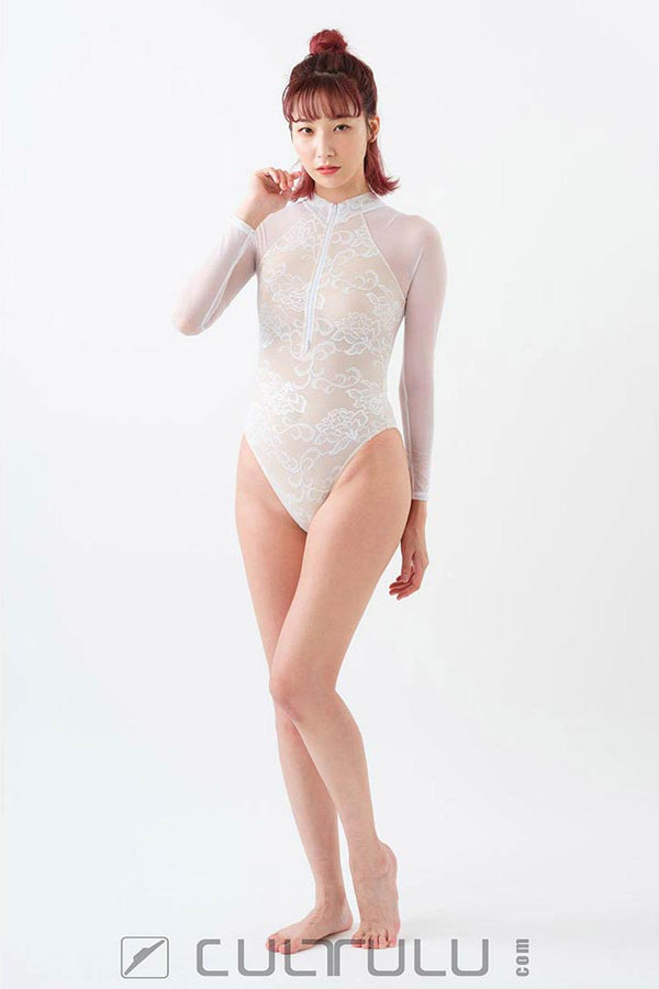 realise lace bodysuit nlc1006 white