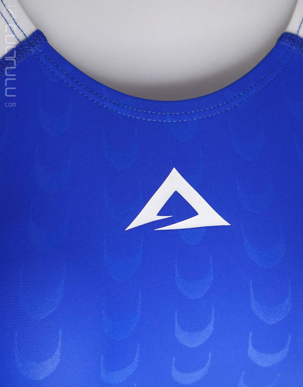 AquatiC BlueWing AC001 Japanese Competition Badeanzug in blau Zoom Detail