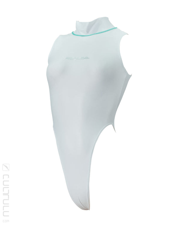 Realise SSW high neck swimsuit K0303 in polar halo white