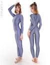 Realise FB1 fullbody catsuit easy stretch light-blue worn by Vanessa