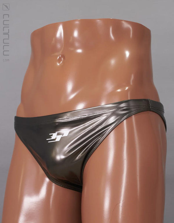 Realise rubberized swim briefs LMP-001 gunmetal