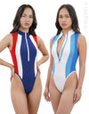 Realise SSW highneck swimsuit N-036FZ with frontzipper title