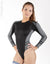 Realise N-151 longsleeved athletic swimsuit onepiece n151 black