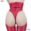 pharfaite pf693 shiny wetlook luxus cat bodysuit leotard red