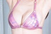 schemee SM143 shiny pearl film coated bikini pink