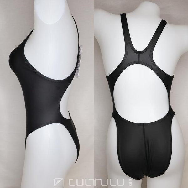 SwimHXBY 280HF shiny rubberized X-Back swimsuit PLUS Size