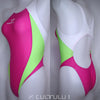 SwimHXBY 282HF klassischer "Arrowskin" X-Back Badeanzug TRICOLOR