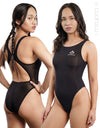 swimon so600n3 transparent sheer xback swimsuit