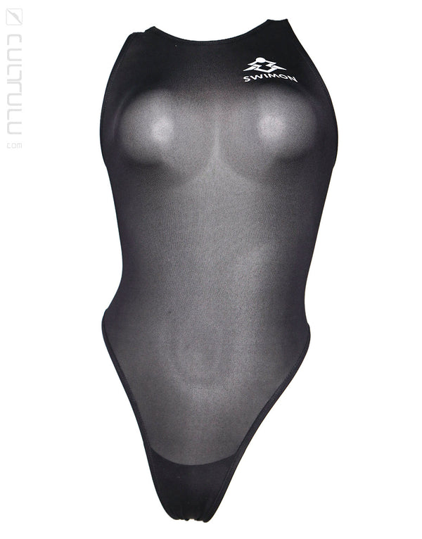 swimon so600n3 transparent sheer xback swimsuit