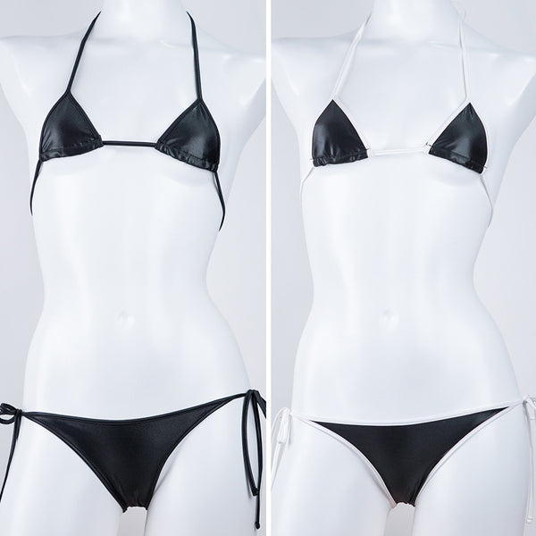 [Restposten] PHARFAITE [PF312] glänzender "Satin Wet" Micro-Bikini