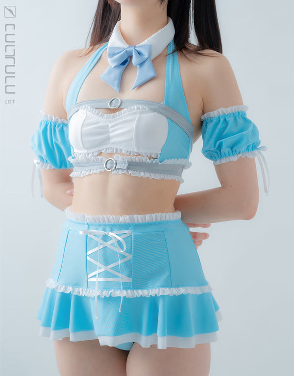 PHARFAITE [PF527] CAFÉ MAID "Blue Egg" Kostüm Ensemble