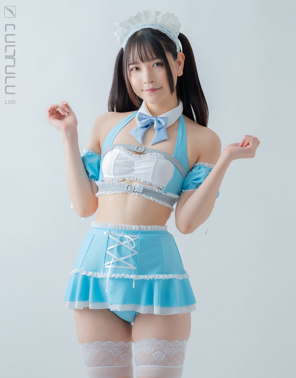 PHARFAITE [PF527] CAFÉ MAID "Blue Egg" Kostüm Ensemble