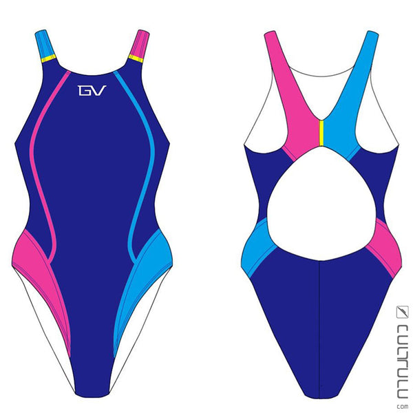 graf vogel gvn1000 athletic xback swimsuit