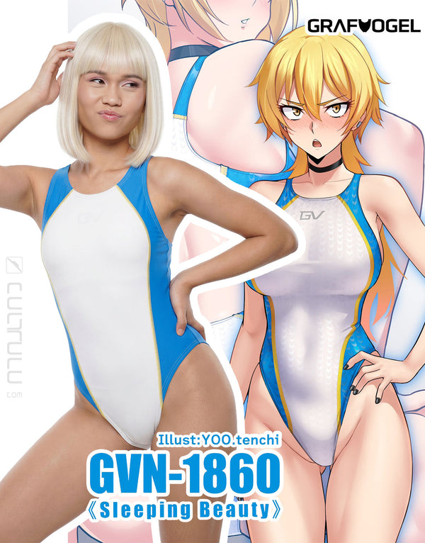 GV : Graf Vogel [GVN-1860] athletic X-Back swimsuit "Sleeping Beauty"