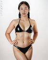 GV : Graf Vogel [GVR1000] glänzender rubberized Bikini