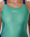 Graf Vogel GVX-1108 competition x-back swimsuit emerald