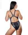 Graf Vogel GVX-421-HVN transparent x-back onepiece swimsuit