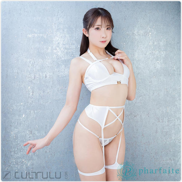 PHARFAITE [PF534] SGS Wetlook "Open Bust" Harness Bondage Bikini
