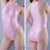 PHARFAITE [PF644] glänzender SGS NEO Wetlook Badeanzug
