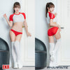 Pharfaite Interlude SM166 sports gym set enji red