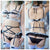 Pharfaite lace limitation dessous & lingerie in shiny enamel monotone details
