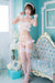 Pharfaite lace limitation pastel pink standing