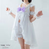 Detailansicht des PHARFAITE PF118 Nightwear Sets mit romantischen Kawaii-Details