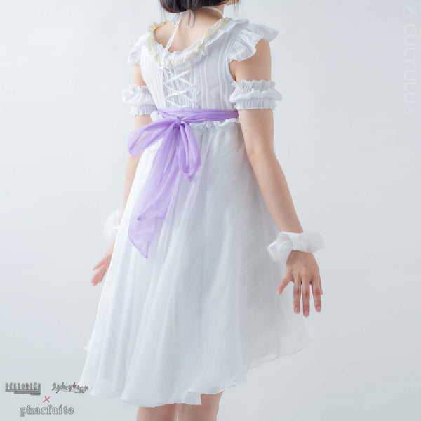Seitenansicht des PHARFAITE PF118 Nightwear Sets mit romantischen Kawaii-Details