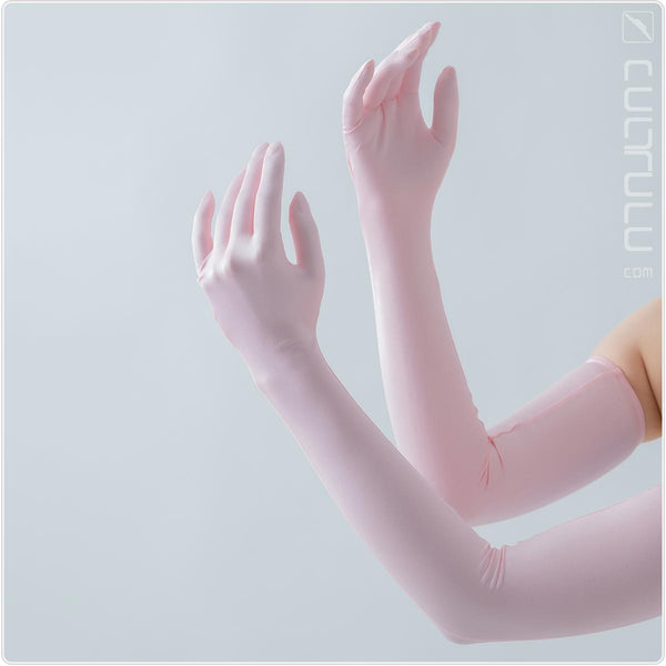 PHARFAITE [PF210] ★ WETLOOK ★ Strumpf- & Handschuhe-Set