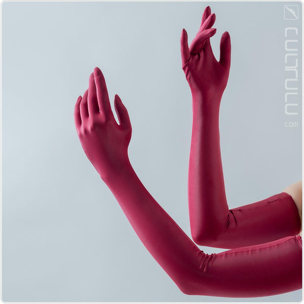 PHARFAITE [PF210] ★ WETLOOK ★ Strumpf- & Handschuhe-Set