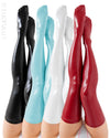 SGS wetlook shiny knee-high socks PF215