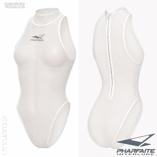 PHARFAITE Interlude [PF719] transparent MICRON SHEER highneck bodysuit