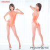 PHARFAITE [PF659 | PF725] glänzender SGS WETLOOK NEO "BINDER" Badeanzug