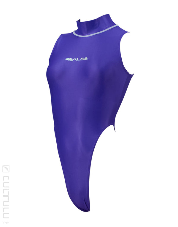 Realise SSW high neck swimsuit K0303 in midnight sky blue