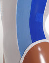 REALISE [N-0371-MSH] sportlicher SOFT-MESH Badeanzug TRICOLOR