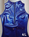 [B-Stock] REALISE [N-706] shiny HIGH GLOSS rubberized Water Polo Swimsuit with Front Zipper