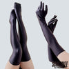 SCHE/MEE [PF621] "Fitty Satin" Handschuhe & Kniestrümpfe