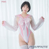 [PREORDER] PHARFAITE [PF689] SGS Wetlook &amp; SHEER "SAILOR" Uniform Top