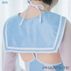 [PREORDER] PHARFAITE [PF689] SGS Wetlook &amp; SHEER "SAILOR" Uniform Top