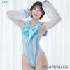 [PREORDER] PHARFAITE [PF689] SGS Wetlook &amp; SHEER "SAILOR" Uniform Top