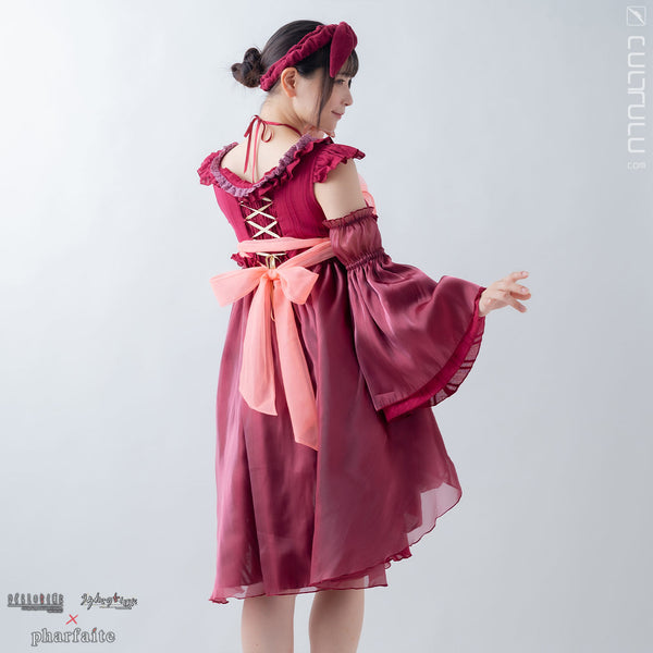 pharfaite pf119 beatrice cosplay dress winered