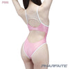 [PREORDER] PHARFAITE [PF709] Shiny SGS "DIAMOND SHEER" swimsuit with transparent patches