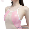[PREORDER] PHARFAITE [PF709] Shiny SGS "DIAMOND SHEER" swimsuit with transparent patches