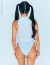 REALISE [N-0371-MSH] sporty SOFT-MESH swimsuit TRICOLOR V2