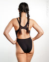 SWIMON [so600N3] semi-transparenter X-Back Badeanzug / Bodysuit