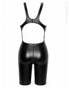 Swimon rubberized x-back swimsuit shortie so8000 back on torso