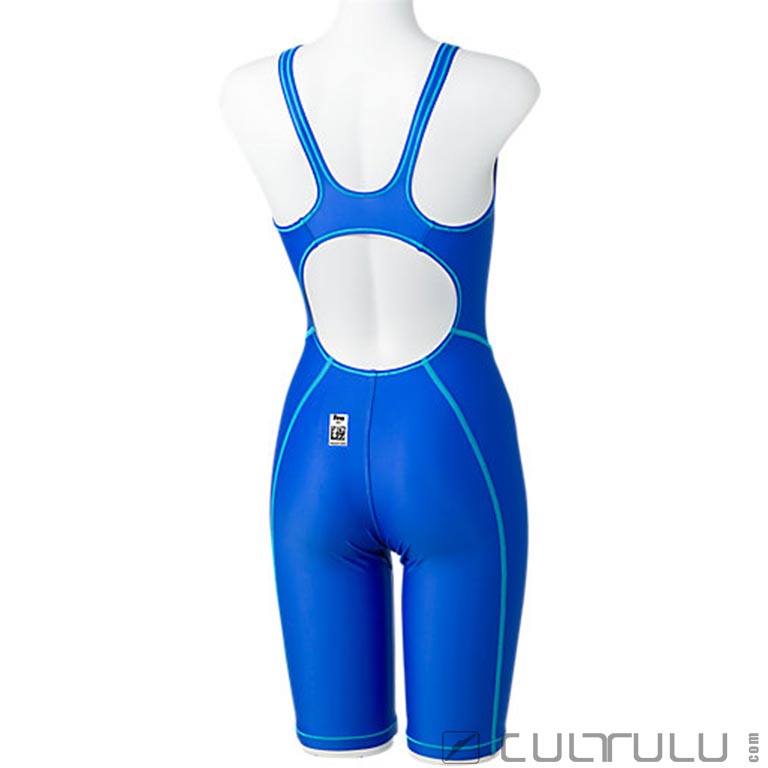 ASICS Japan SpurTex Pro swimsuit shorty ASL12S blue back