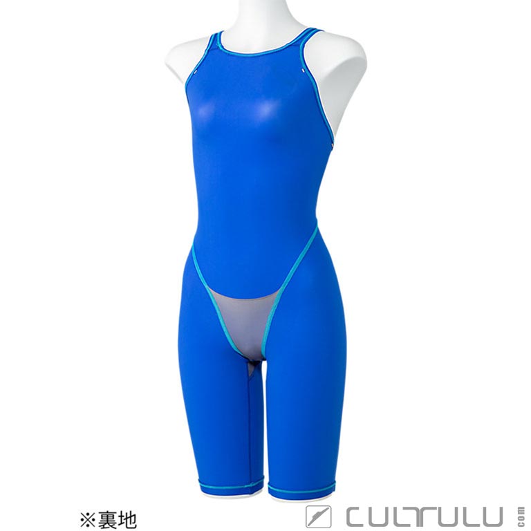 ASICS Japan SpurTex Pro swimsuit shorty ASL12S blue linings
