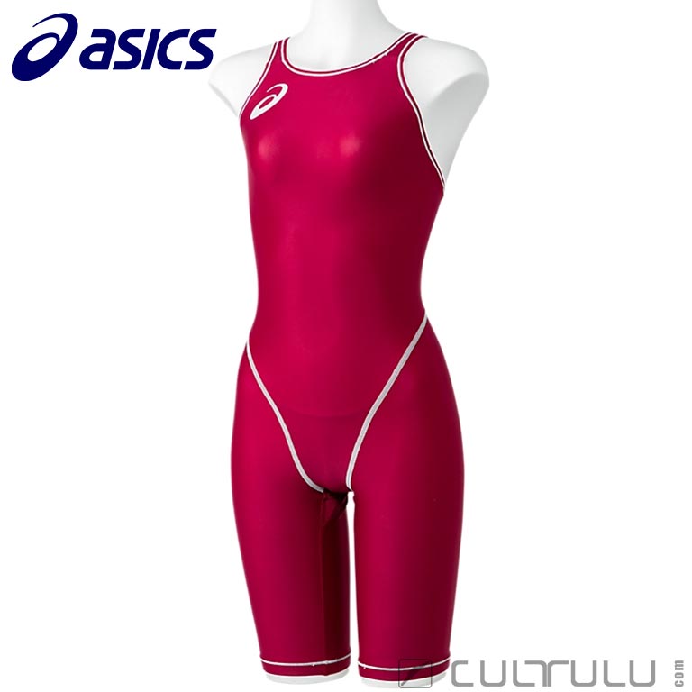 ASICS Japan SpurTex Pro swimsuit shorty ASL12S red front