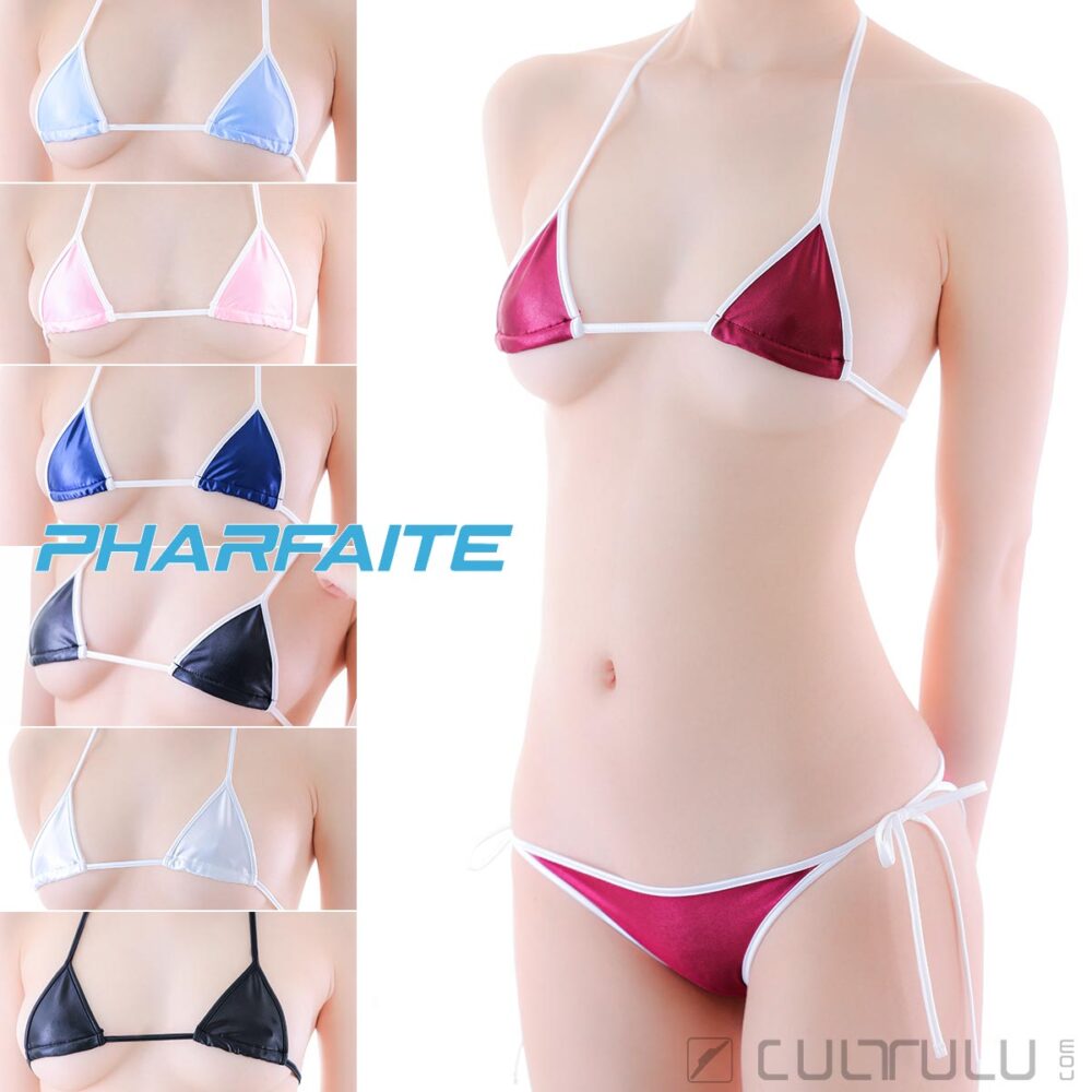 Pharfaite wetlook micro bikini PF312